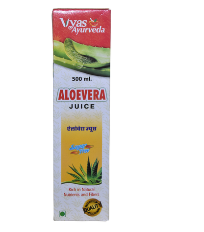 Vyas Ayurveda Aloevera Juice 500ml | Sugar Free Aloe Vera Juice