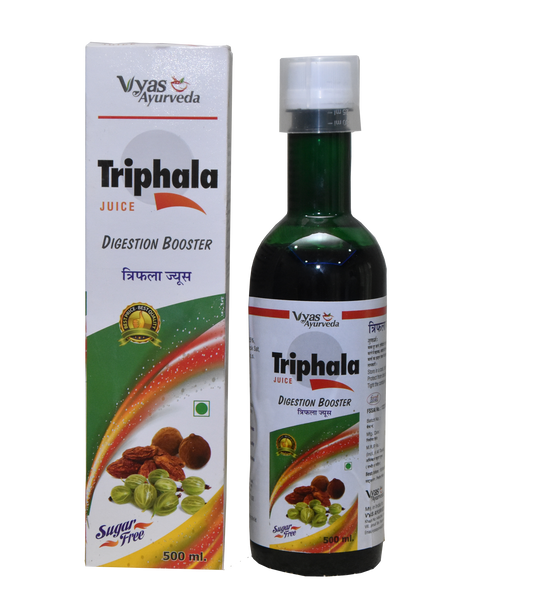 Vyas Ayurveda Triphala Juice 500ml | Sugar Free Digestive Wellness Juice
